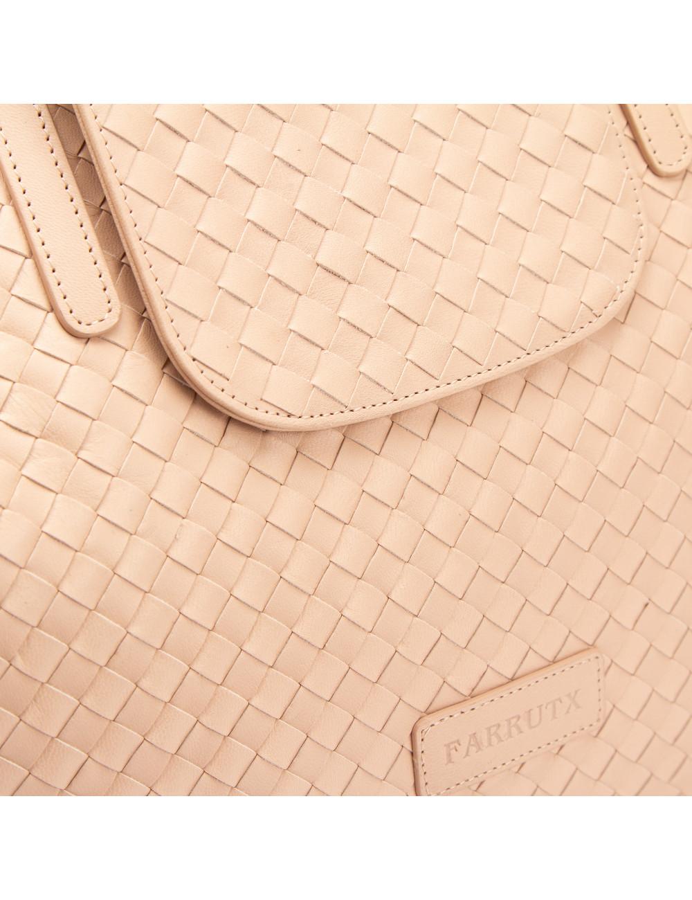 Farrutx NUCHE Napa Trenzada Marfil