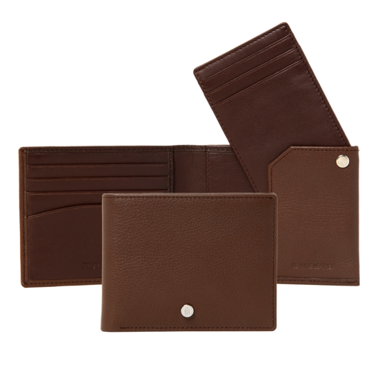 Festina BILLETERA MARRÓN CON BOTÓN