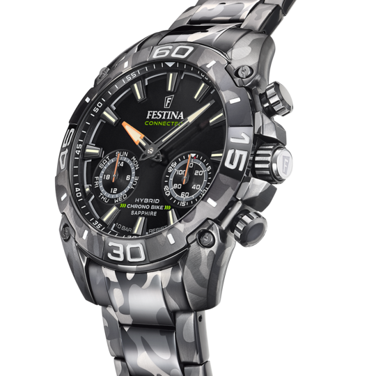 Festina FESTINA CONNECTED F20545/1 NEGRO ACERO INOXIDABLE 316L HOMBRE