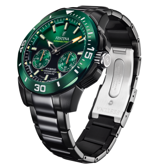 Festina FESTINA CONNECTED F20646/1 VERDE ACERO INOXIDABLE 316L HOMBRE