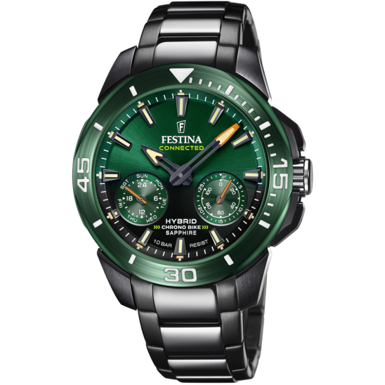 Festina FESTINA CONNECTED F20646/1 VERDE ACERO INOXIDABLE 316L HOMBRE