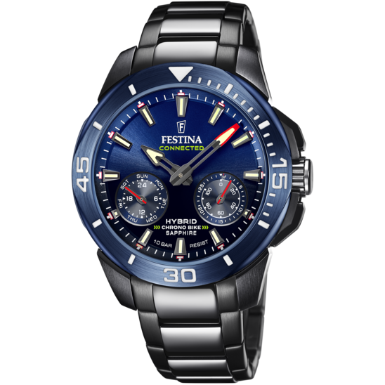 Festina FESTINA CONNECTED F20647/1 AZUL ACERO INOXIDABLE 316L HOMBRE