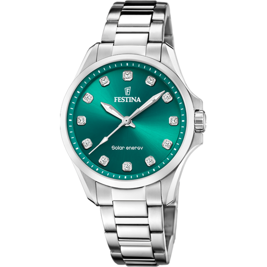 Festina FESTINA F20654/3 VERDE ACERO INOXIDABLE 316L MUJER