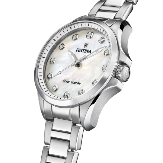 Festina FESTINA SOLAR ENERGY F20654/1 CREMA ACERO INOXIDABLE 316L MUJER