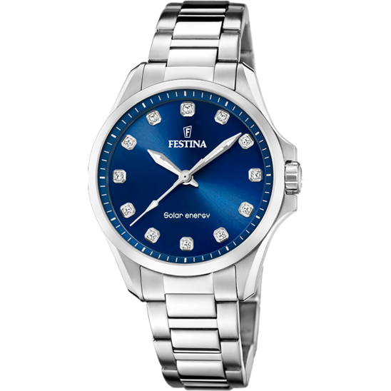 Festina FESTINA SOLAR ENERGY F20654/4 AZUL ACERO INOXIDABLE 316L MUJER