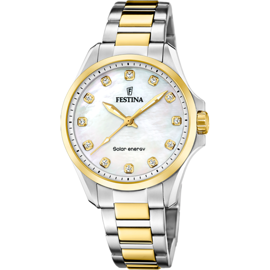 Festina FESTINA SOLAR ENERGY F20655/1 CREMA ACERO INOXIDABLE 316L MUJER