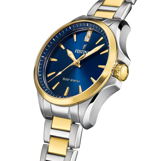 Festina FESTINA SOLAR ENERGY F20655/4 AZUL ACERO INOXIDABLE 316L MUJER