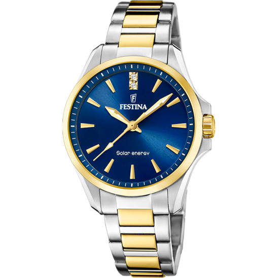 Festina FESTINA SOLAR ENERGY F20655/4 AZUL ACERO INOXIDABLE 316L MUJER