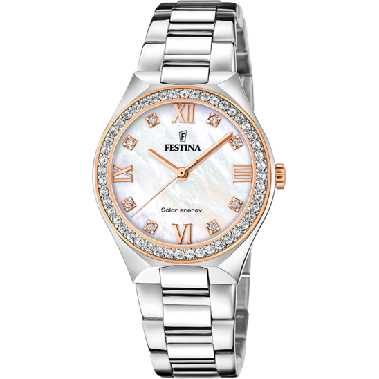 Festina FESTINA SOLAR ENERGY F20658/1 CREMA ACERO INOXIDABLE 316L MUJER