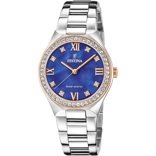 Festina FESTINA SOLAR ENERGY F20658/2 AZUL ACERO INOXIDABLE 316L MUJER