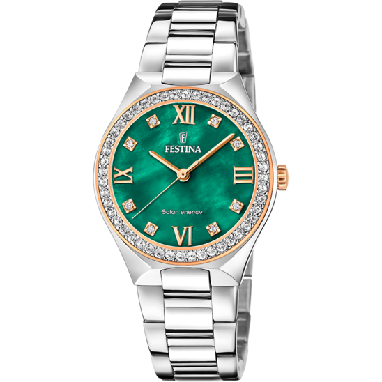 Festina FESTINA SOLAR ENERGY F20658/3 VERDE ACERO INOXIDABLE 316L MUJER
