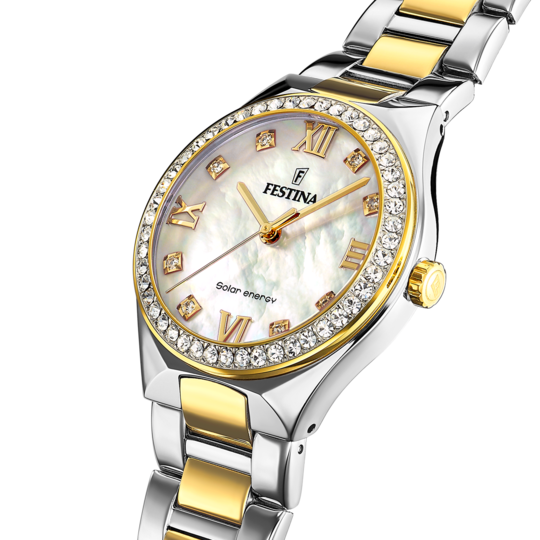 Festina FESTINA SOLAR ENERGY F20659/1 CREMA ACERO INOXIDABLE 316L MUJER