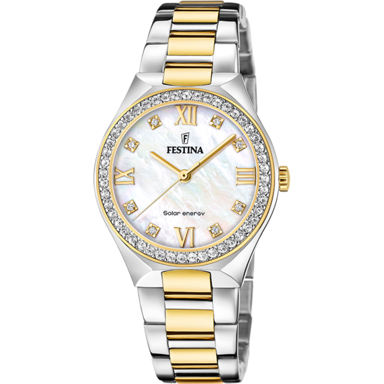 Festina FESTINA SOLAR ENERGY F20659/1 CREMA ACERO INOXIDABLE 316L MUJER