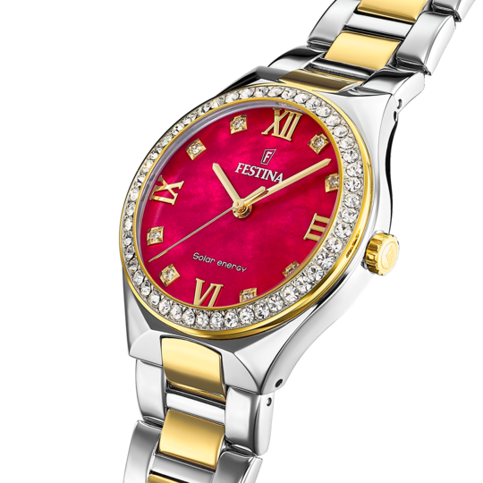 Festina FESTINA SOLAR ENERGY F20659/3 ROJO ACERO INOXIDABLE 316L MUJER