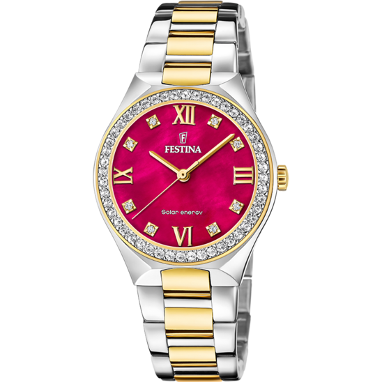 Festina FESTINA SOLAR ENERGY F20659/3 ROJO ACERO INOXIDABLE 316L MUJER