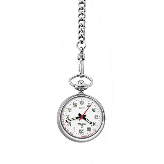Festina RELOJ DE BOLSILLO PARA MUJER FESTINA POCKET F2034/1 CON ESFERA BLANCA