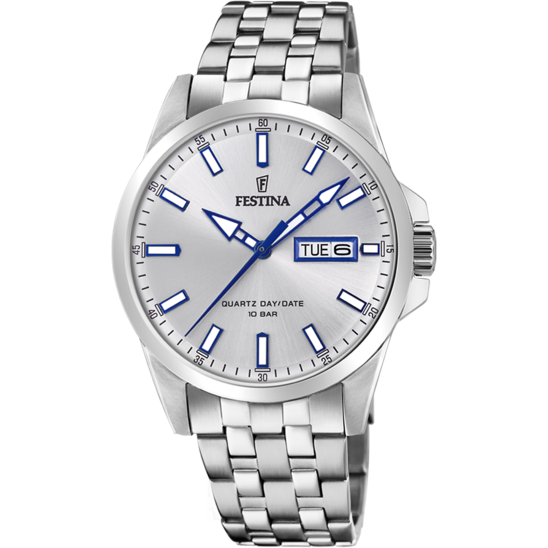 Festina RELOJ DE HOMBRE FESTINA CLASSICS F20357/1 CON ESFERA PLATEADA