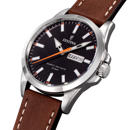 Festina RELOJ DE HOMBRE FESTINA CLASSICS F20358/2 CON ESFERA NEGRA