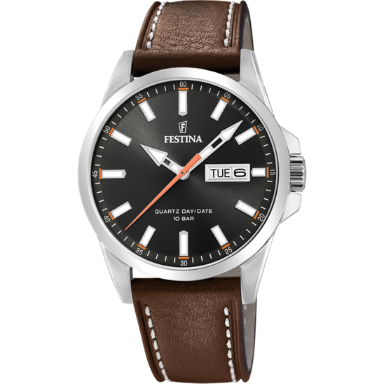 Festina RELOJ DE HOMBRE FESTINA CLASSICS F20358/2 CON ESFERA NEGRA
