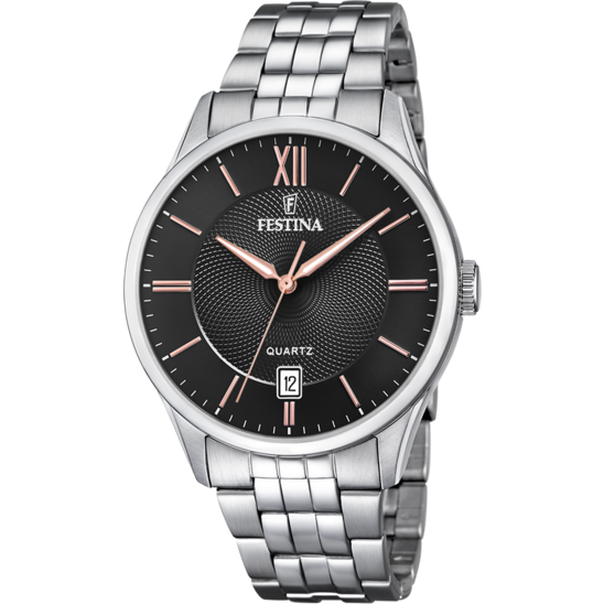 Festina RELOJ DE HOMBRE FESTINA CLASSICS F20425/6 CON ESFERA NEGRA