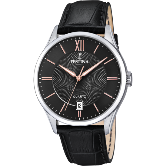 Festina RELOJ DE HOMBRE FESTINA CLASSICS F20426/6 CON ESFERA NEGRA