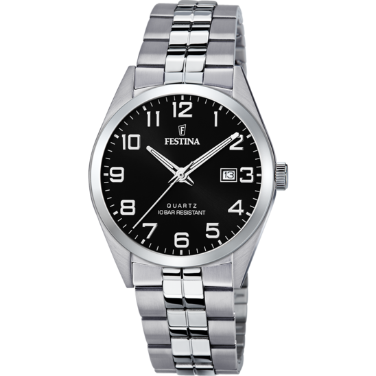 Festina RELOJ DE HOMBRE FESTINA CLASSICS F20437/4 CON ESFERA NEGRA