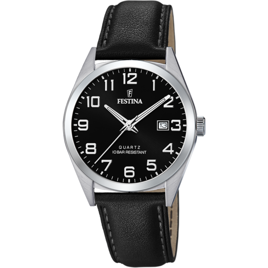 Festina RELOJ DE HOMBRE FESTINA CLASSICS F20446/3 CON ESFERA NEGRA