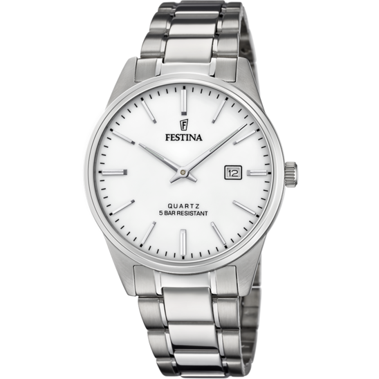 Festina RELOJ DE HOMBRE FESTINA CLASSICS F20511/2 CON ESFERA PLATEADA