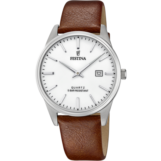 Festina RELOJ DE HOMBRE FESTINA CLASSICS F20512/2 CON ESFERA PLATEADA