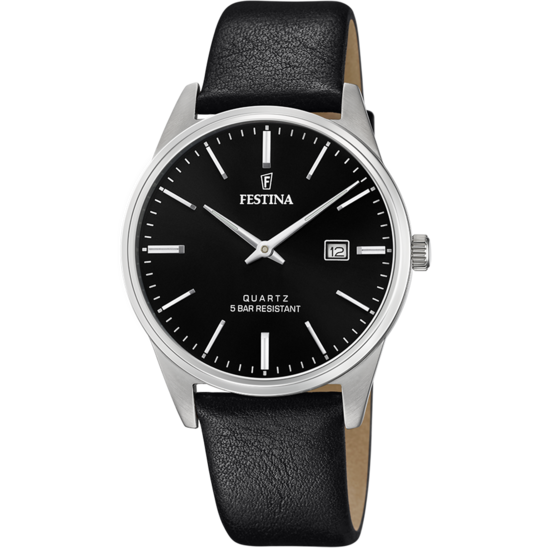 Festina RELOJ DE HOMBRE FESTINA CLASSICS F20512/4 CON ESFERA NEGRA