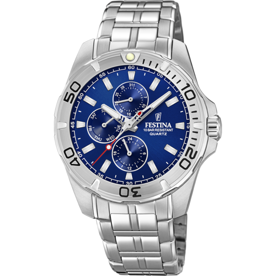 Festina RELOJ DE HOMBRE FESTINA MULTIFUNCIÓN F20445/2 CON ESFERA AZUL