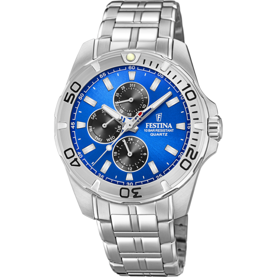Festina RELOJ DE HOMBRE FESTINA MULTIFUNCIÓN F20445/4 CON ESFERA AZUL