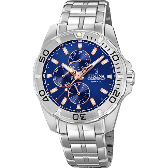 Festina RELOJ DE HOMBRE FESTINA MULTIFUNCIÓN F20445/5 CON ESFERA AZUL