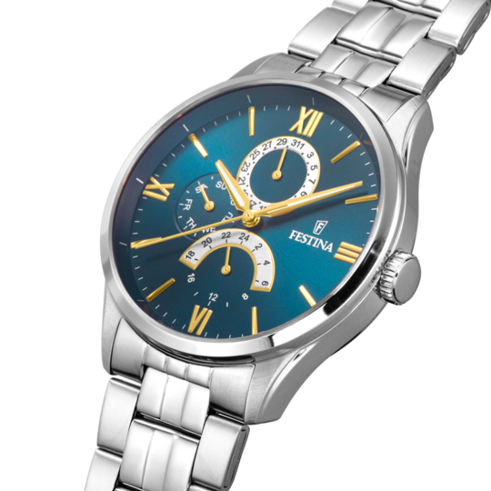 Festina RELOJ DE HOMBRE FESTINA RETRO F16822/A CON ESFERA AZUL
