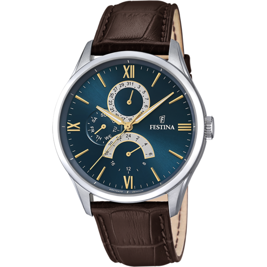 Festina RELOJ DE HOMBRE FESTINA RETRO F16823/A CON ESFERA AZUL