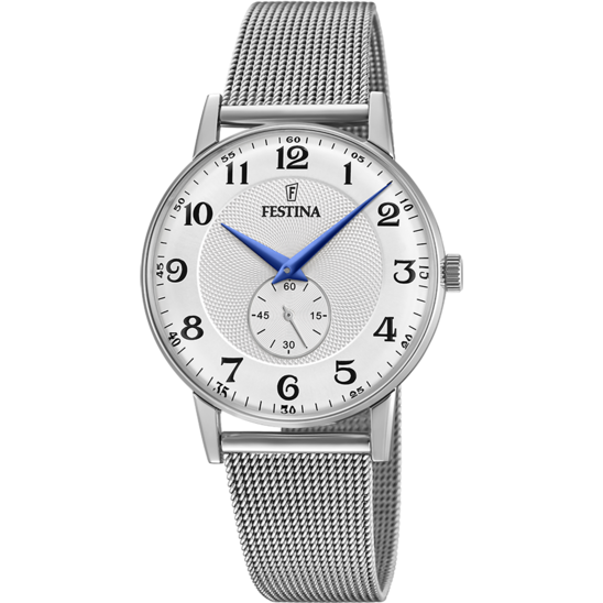 Festina RELOJ DE HOMBRE FESTINA RETRO F20568/1 CON ESFERA PLATEADA