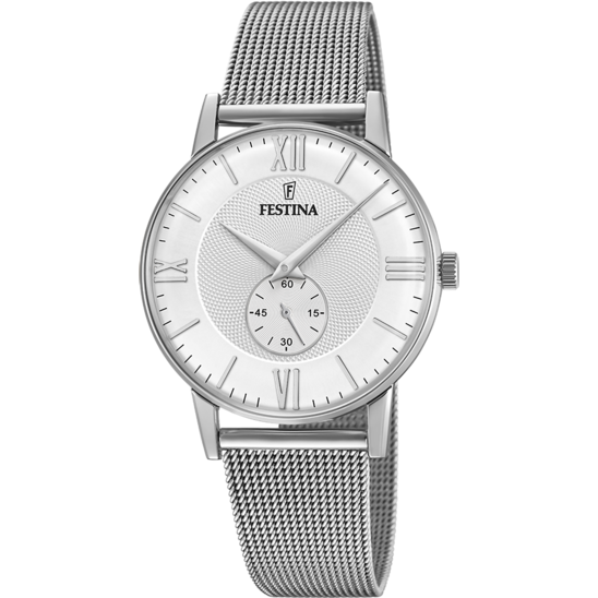 Festina RELOJ DE HOMBRE FESTINA RETRO F20568/2 CON ESFERA PLATEADA