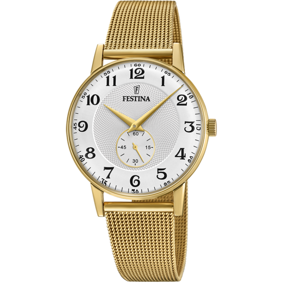 Festina RELOJ DE HOMBRE FESTINA RETRO F20569/1 CON ESFERA PLATEADA