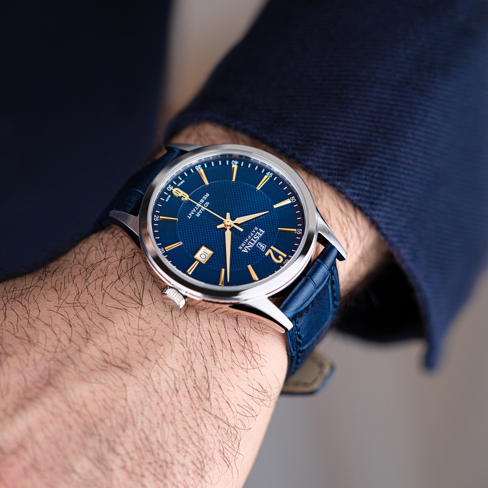 Festina RELOJ DE HOMBRE FESTINA SWISS MADE F20007/3 CON ESFERA AZUL