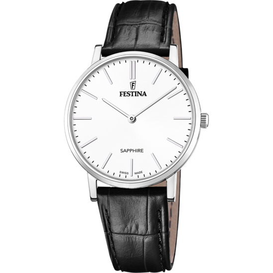 Festina RELOJ DE HOMBRE FESTINA SWISS MADE F20012/1 CON ESFERA BLANCA