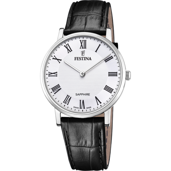 Festina RELOJ DE HOMBRE FESTINA SWISS MADE F20012/2 CON ESFERA BLANCA