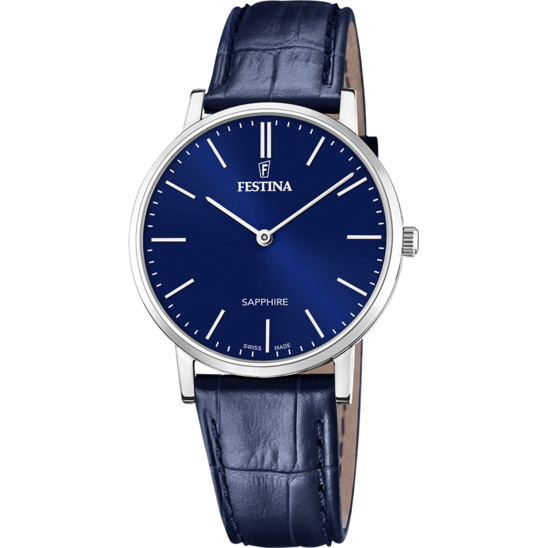 Festina RELOJ DE HOMBRE FESTINA SWISS MADE F20012/3 CON ESFERA AZUL