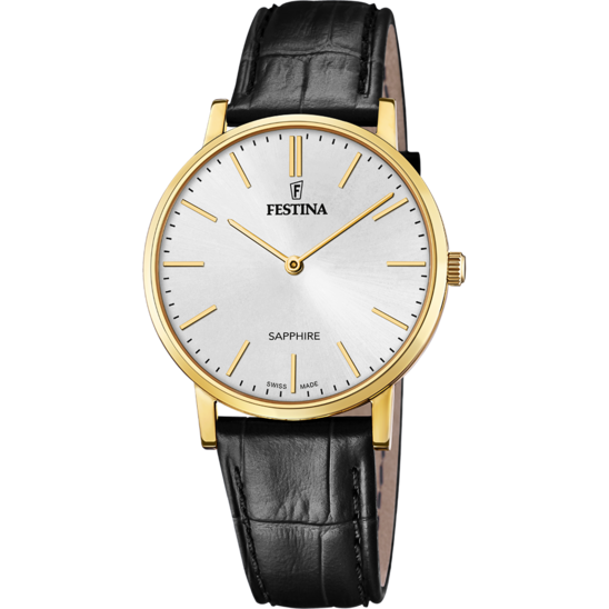 Festina RELOJ DE HOMBRE FESTINA SWISS MADE F20016/1 CON ESFERA BLANCA