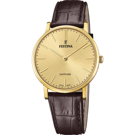 Festina RELOJ DE HOMBRE FESTINA SWISS MADE F20016/2 CON ESFERA BEIGE