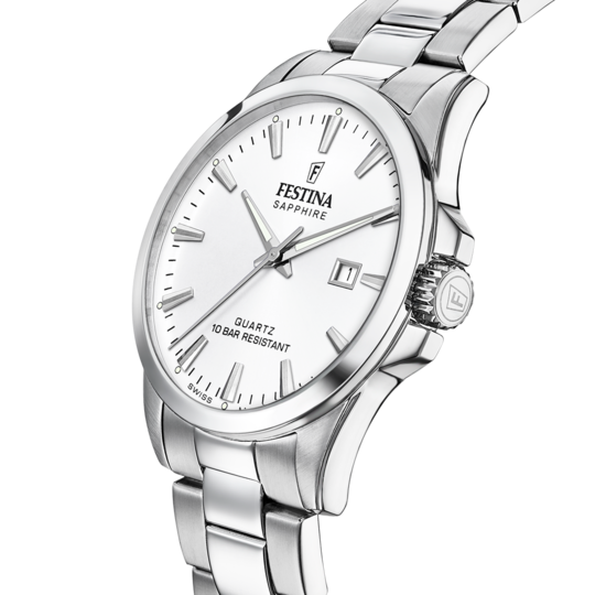 Festina RELOJ DE HOMBRE FESTINA SWISS MADE F20024/2 CON ESFERA PLATEADA