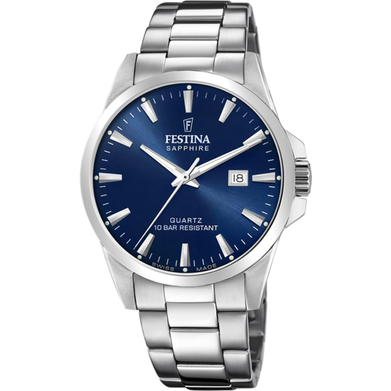 Festina RELOJ DE HOMBRE FESTINA SWISS MADE F20024/3 CON ESFERA AZUL