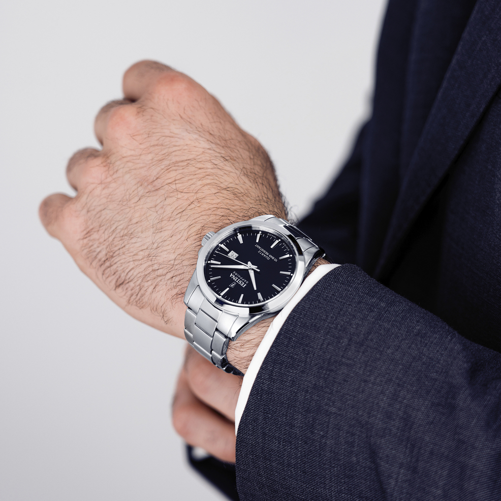 Festina RELOJ DE HOMBRE FESTINA SWISS MADE F20024/4 CON ESFERA NEGRA