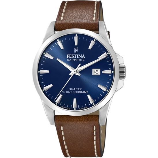 Festina RELOJ DE HOMBRE FESTINA SWISS MADE F20025/3 CON ESFERA AZUL