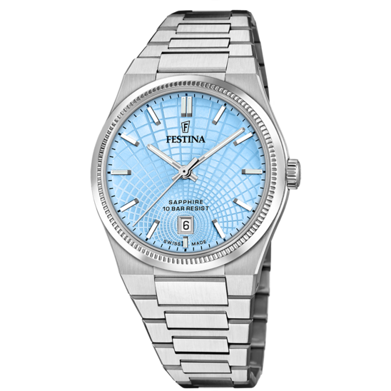 Festina RELOJ DE HOMBRE FESTINA SWISS MADE RIVÉ F20051/3 AZUL