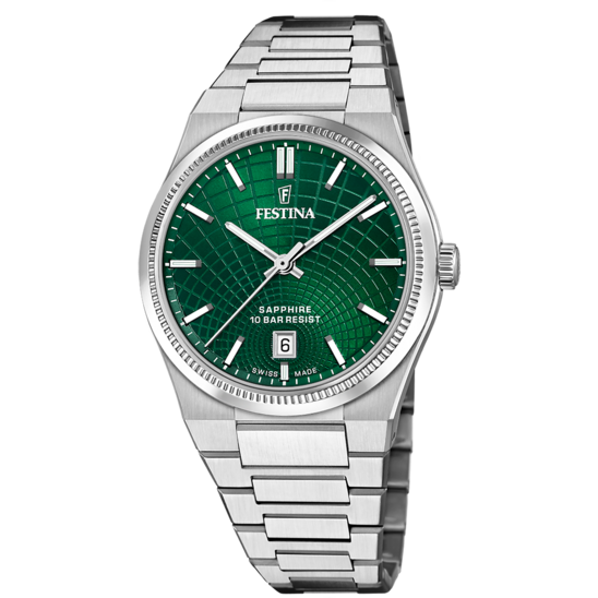 Festina RELOJ DE HOMBRE FESTINA SWISS MADE RIVÉ F20051/5 VERDE